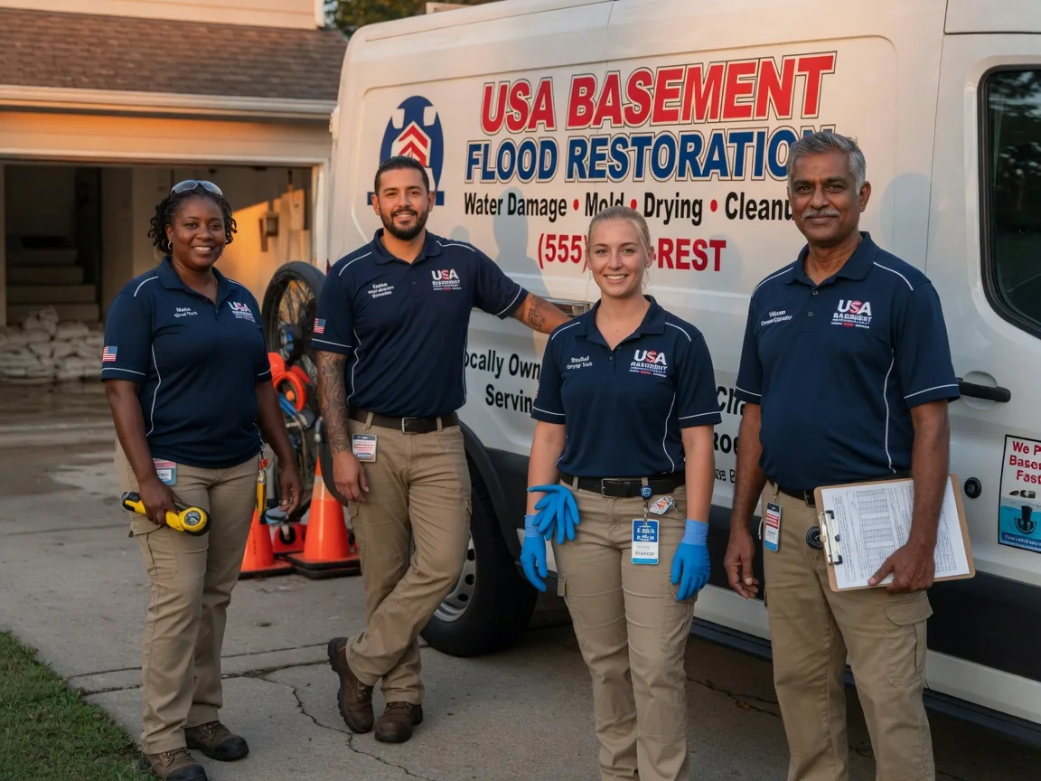 Basement Flood Cleanup company in Newtown, IN